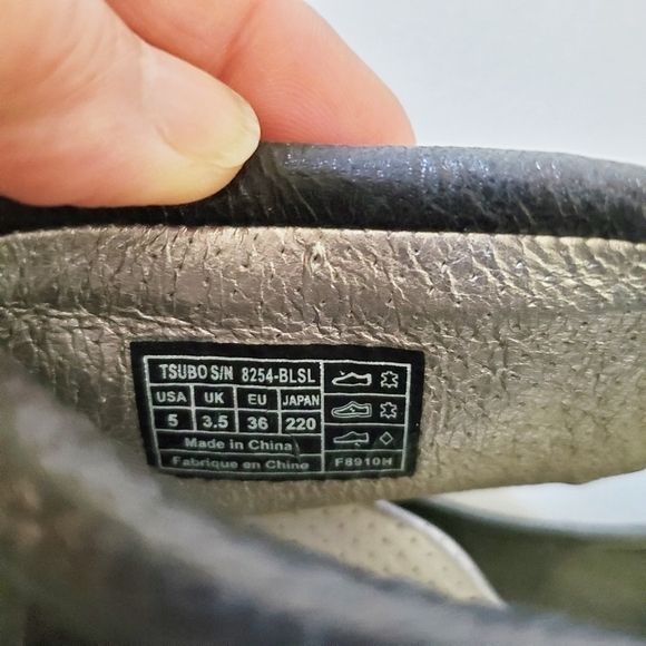 Black Sandals Gladiator 5 Ankle Cuff - Picture 7 of 7